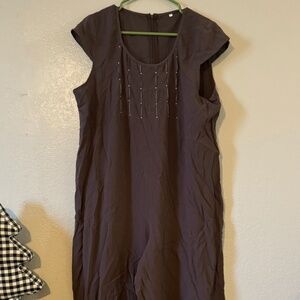 Romper Brownish Purple